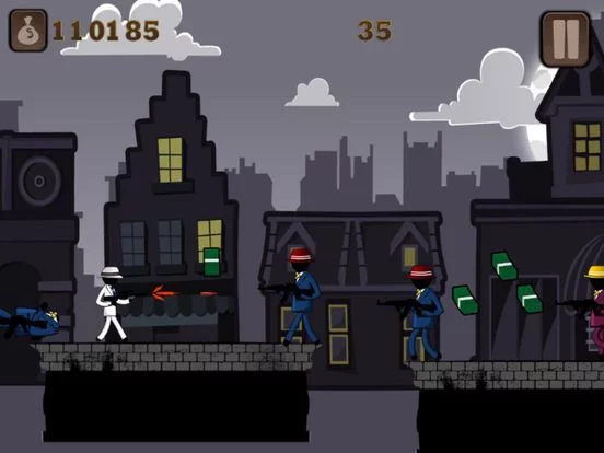Изображение игры: A Mafia Gangster Shootout - Shooting Gangs At War