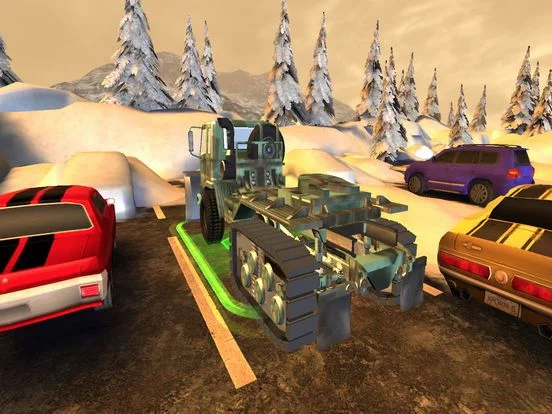 Изображение игры: Arctic Truck Parking Simulator