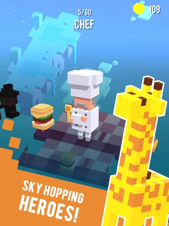 Изображение игры: Sky Hoppers