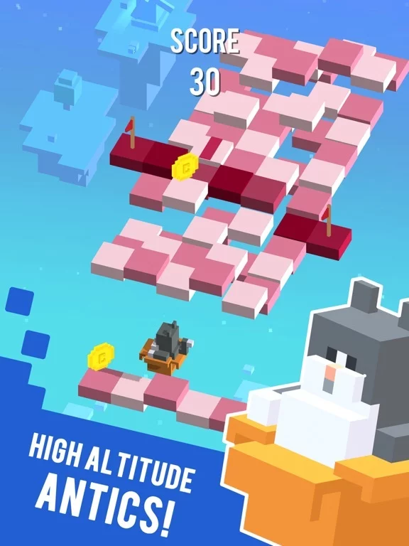 Изображение игры: Sky Hoppers