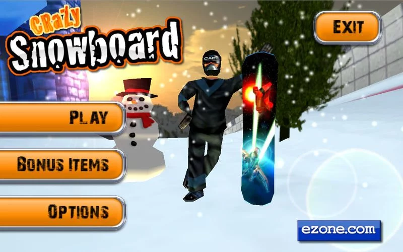 Изображение игры: Crazy Snowboard