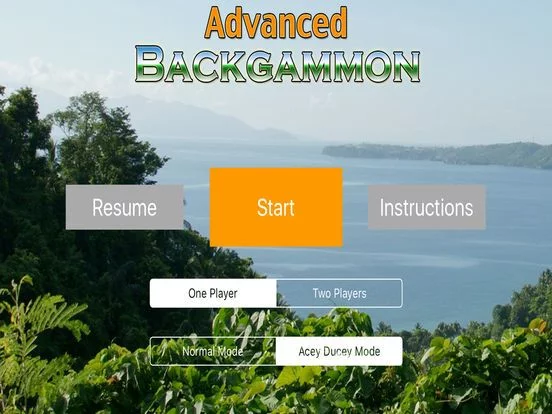 Изображение игры: Advanced Backgammon