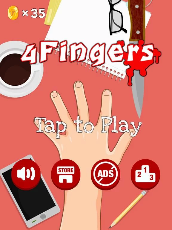 Изображение игры: 4 Fingers