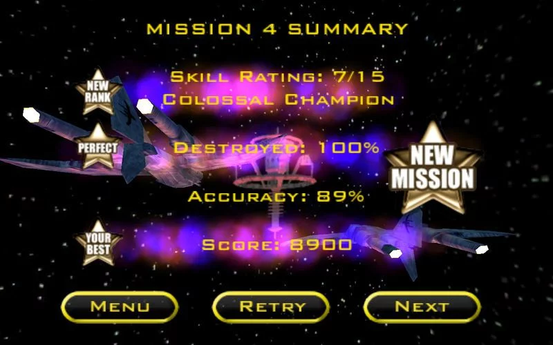 Изображение игры: Galactic Gunner