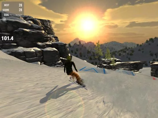 Изображение игры: Crazy Snowboard Free