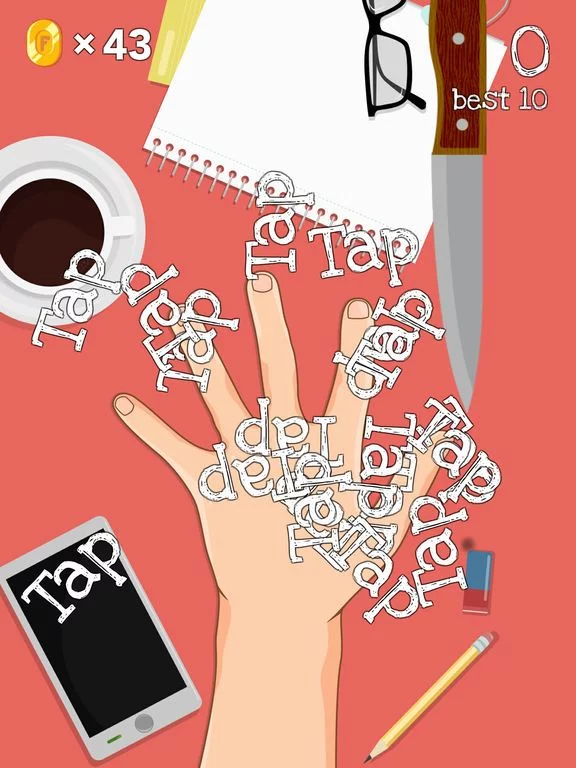 Изображение игры: 4 Fingers