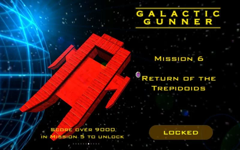Изображение игры: Galactic Gunner