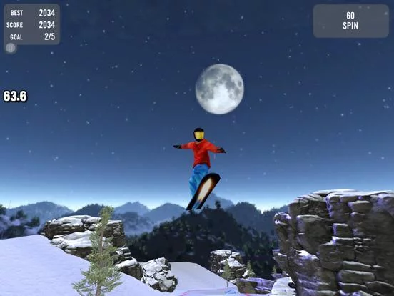 Изображение игры: Crazy Snowboard Free