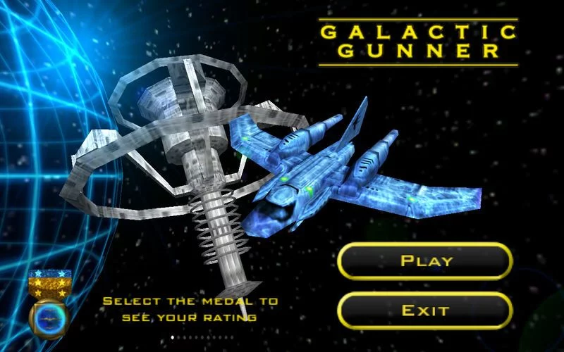 Изображение игры: Galactic Gunner