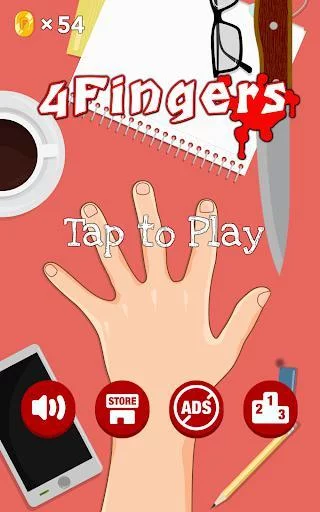 Изображение игры: 4 Fingers