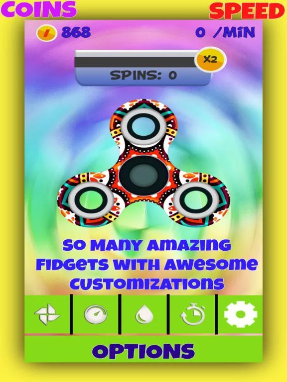 Изображение игры: Fidget Spinner Toys