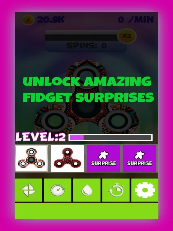 Изображение игры: Fidget Spinner Toys