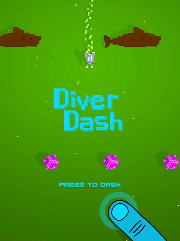 Изображение игры: Diver Dash