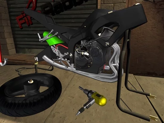 Изображение игры: Fix My Motorcycle: 3D Mechanic