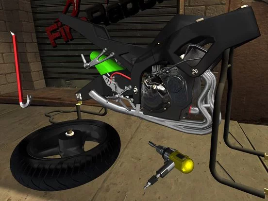 Изображение игры: Fix My Bike: Mechanic Sim LITE
