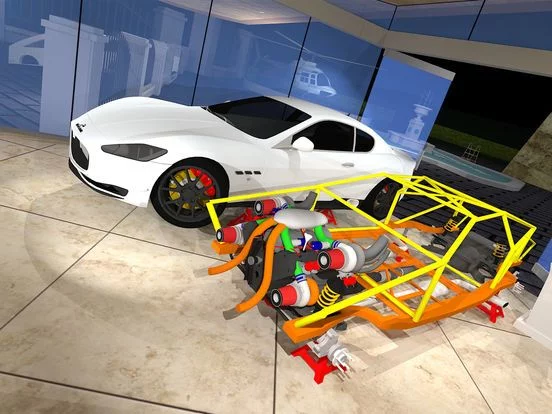 Изображение игры: Fix My Car: Luxury Sports Build and Race LITE