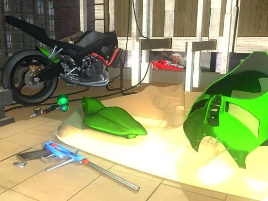 Изображение игры: Fix My Bike: Mechanic Sim LITE