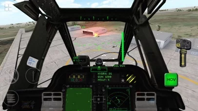 Изображение игры: Apache 3D Sim Flight Simulator