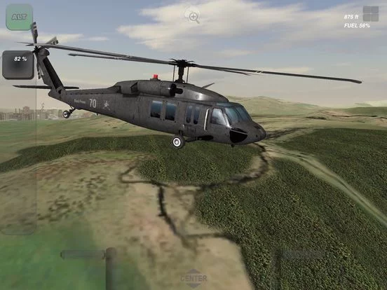 Изображение игры: Black Hawk 3D Flight Simulator