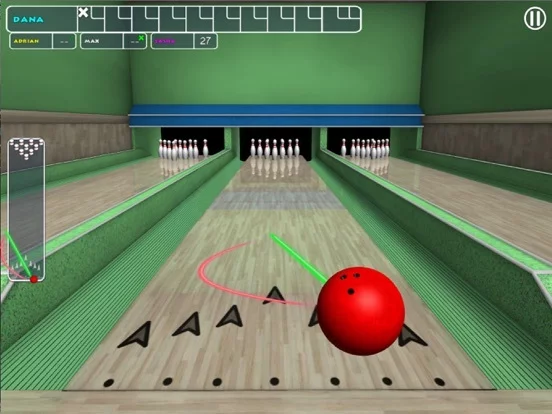 Изображение игры: Trick Shot Bowling
