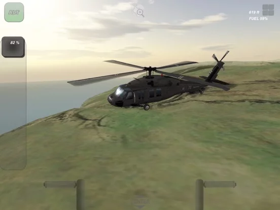 Изображение игры: Black Hawk 3D Flight Simulator