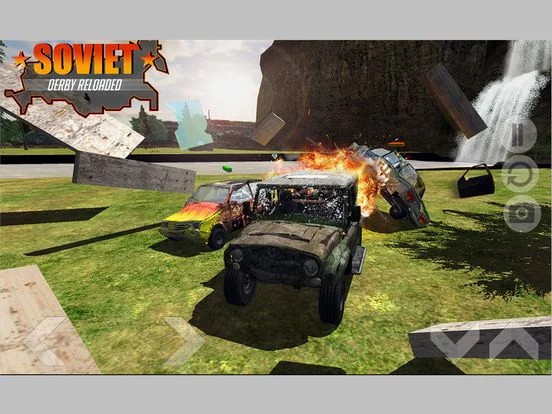 Изображение игры: Soviet Car Crash Derby Racing
