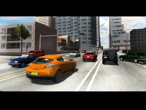Изображение игры: Maximum Traffic Racing