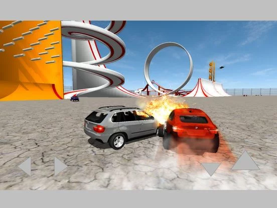 Изображение игры: Car Crash Luxury SUV