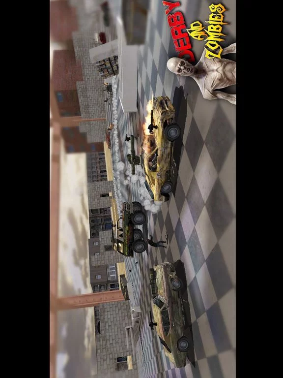 Изображение игры: Total Derby + Zombies