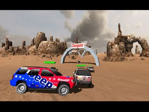 Изображение игры: 4x4 Offroad Rush Racing