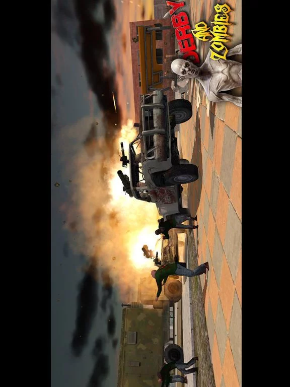Изображение игры: Total Derby + Zombies