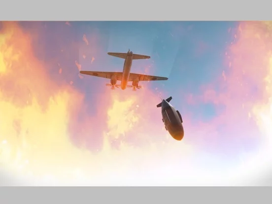 Изображение игры: City Bomber Plane Attack