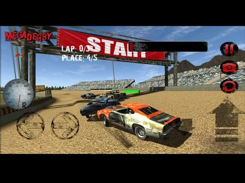 Изображение игры: Mega Derby Racing