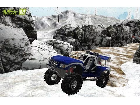 Изображение игры: 4x4 Offroad Trial Winter Racing