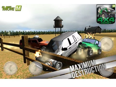 Изображение игры: 4X4 Real Derby Racing