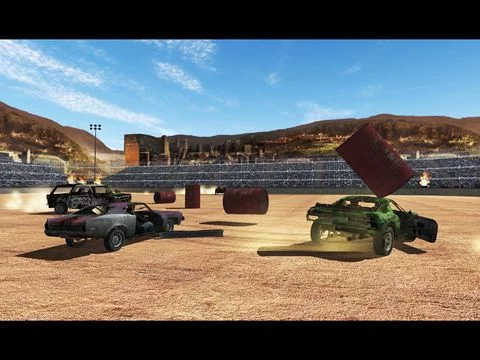 Изображение игры: Total Destruction Derby Racing