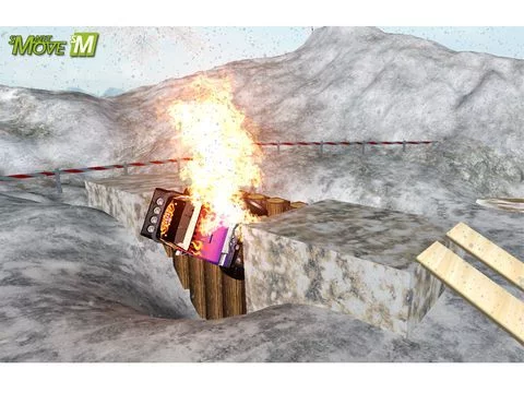 Изображение игры: 4x4 Offroad Trial Winter Racing