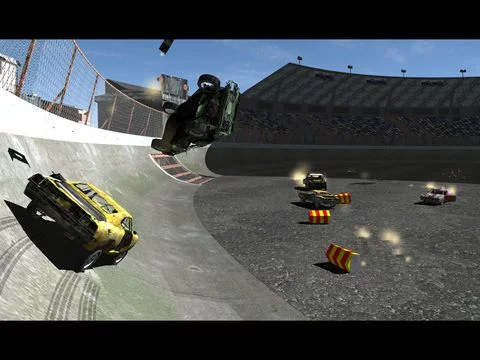 Изображение игры: Total Destruction Derby Racing