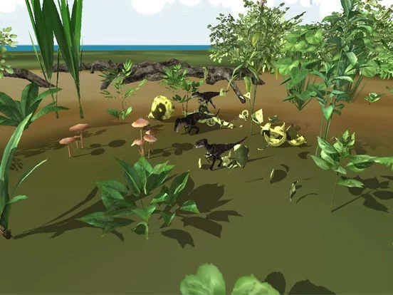 Изображение игры: Dino Survivor