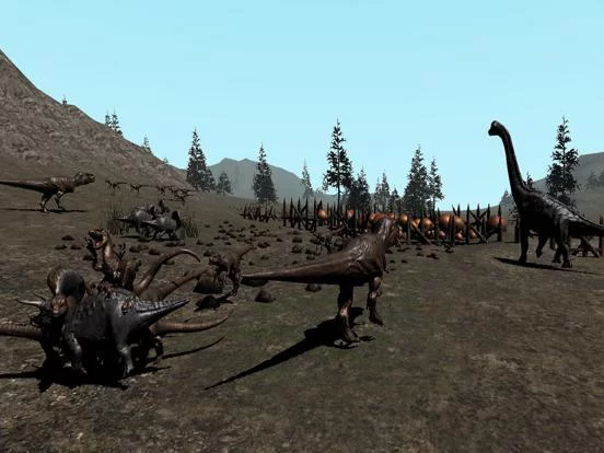 Изображение игры: Dino Defense