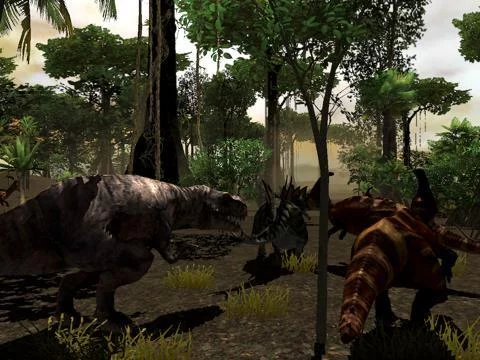 Изображение игры: Dino Jungle