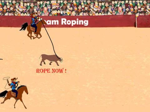 Изображение игры: Cowboy Team Roping