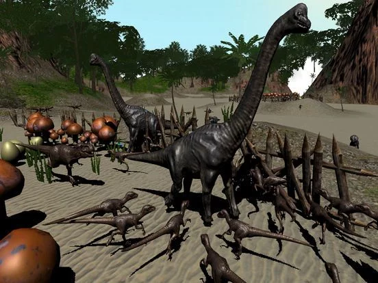 Изображение игры: Dino Defense