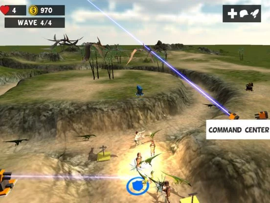 Изображение игры: Jurassic Dino Defense 3D