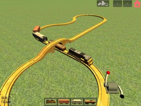 Изображение игры: Kids Train Construction Set