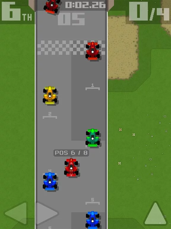 Изображение игры: Retro Racing