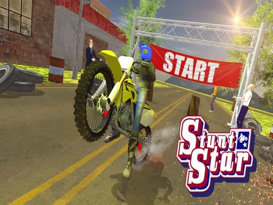 Изображение игры: Extreme Bikes Street Tricks 3d