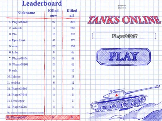 Изображение игры: Tanks Online Free