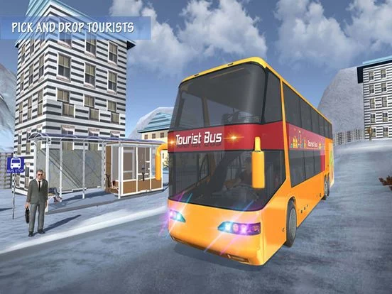 Изображение игры: Tourist Bus Driving Games