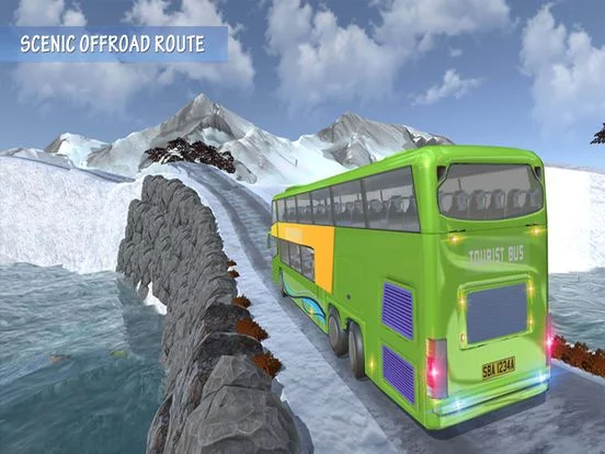 Изображение игры: Tourist Bus Driving Games